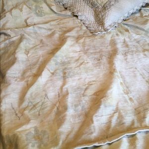 🏜️ Duvet SOUTHWEST Muted Abstract Water Colourish EUC 🏜️